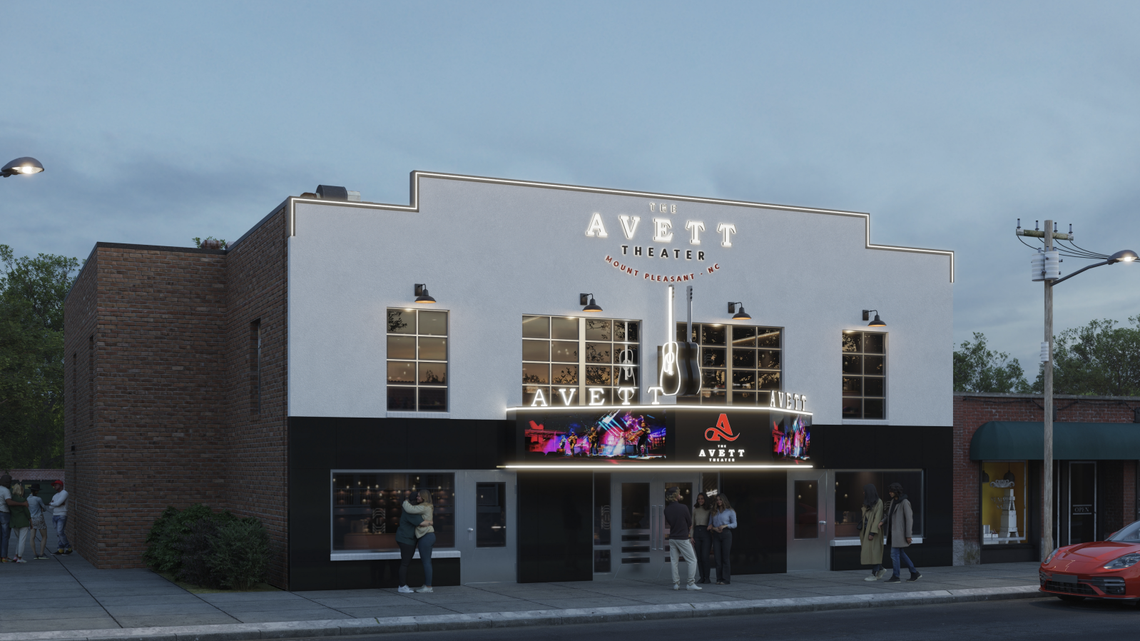 A second act for small-town stage: Mount Pleasant unveils Avett Theater project
