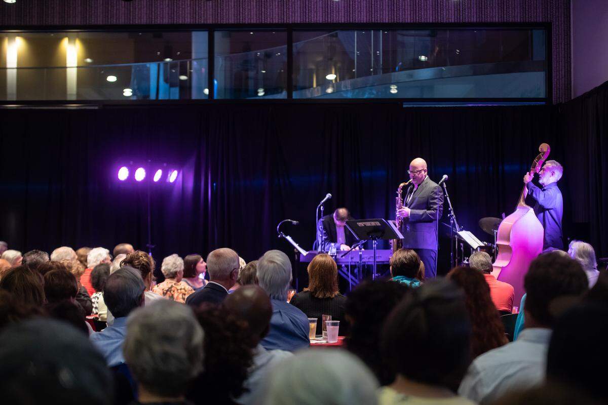 The Ziad Jazz Quartet, seen here in a 2019 file photo, is a popular presence at the Bechtler’s Jazz at the Bechtler series.