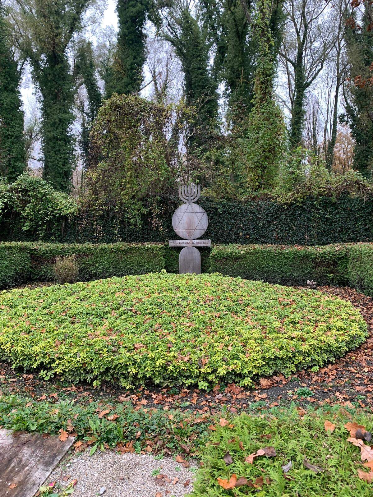 The Dachau concentration camp was used by the Nazis during World War II to imprison and later kill thousands of men, Jewish or otherwise, from 1933-1945. Pictured is one of the many memorials at the site today.