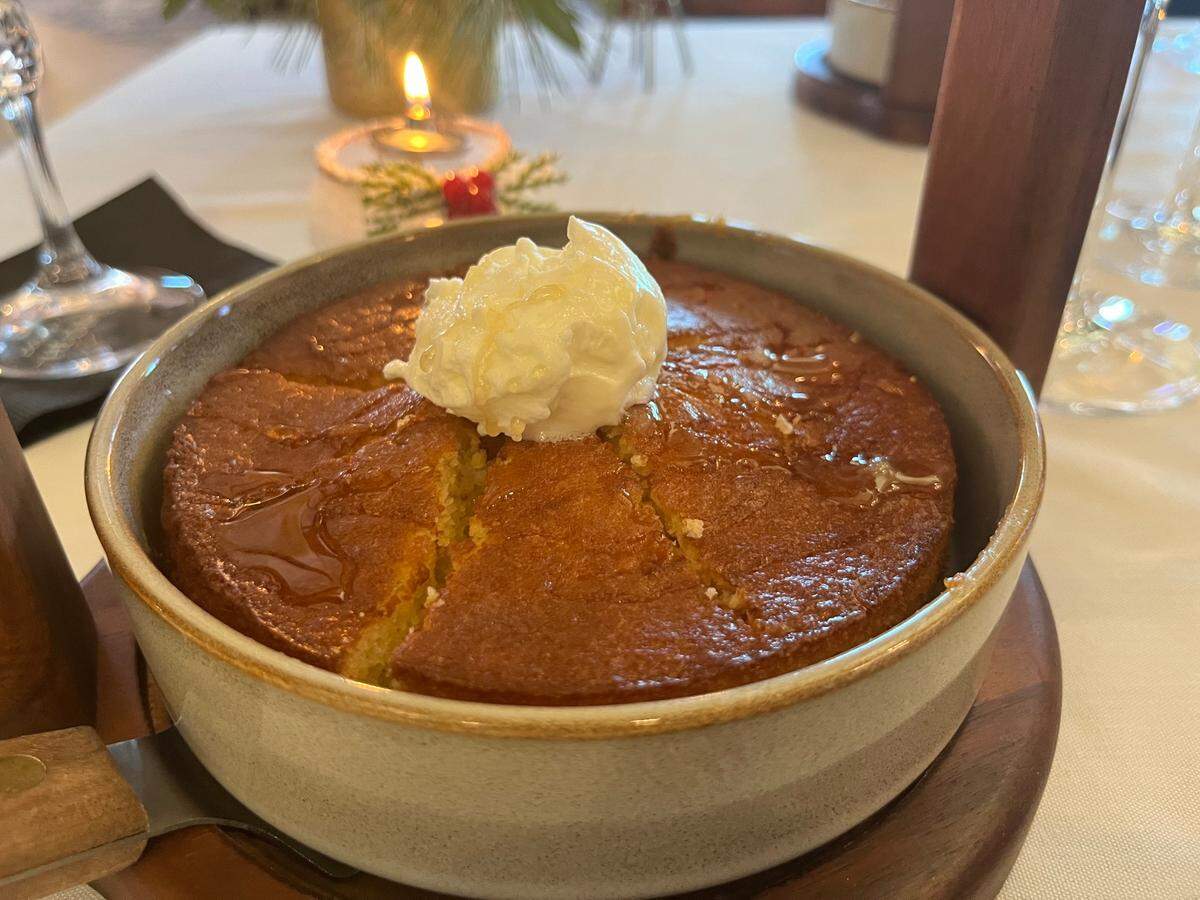 Fresh Skillet Cornbread at Palmetto & Pine.