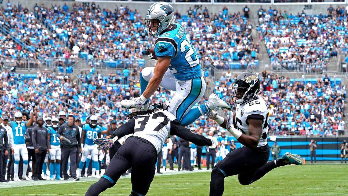Analysis: Christian McCaffrey is carrying the Panthers — and may be the NFL MVP