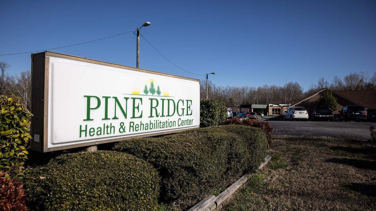 Pine Ridge Health and Rehabilitation Center in Thomasville, on Monday, March, 1, 2022.