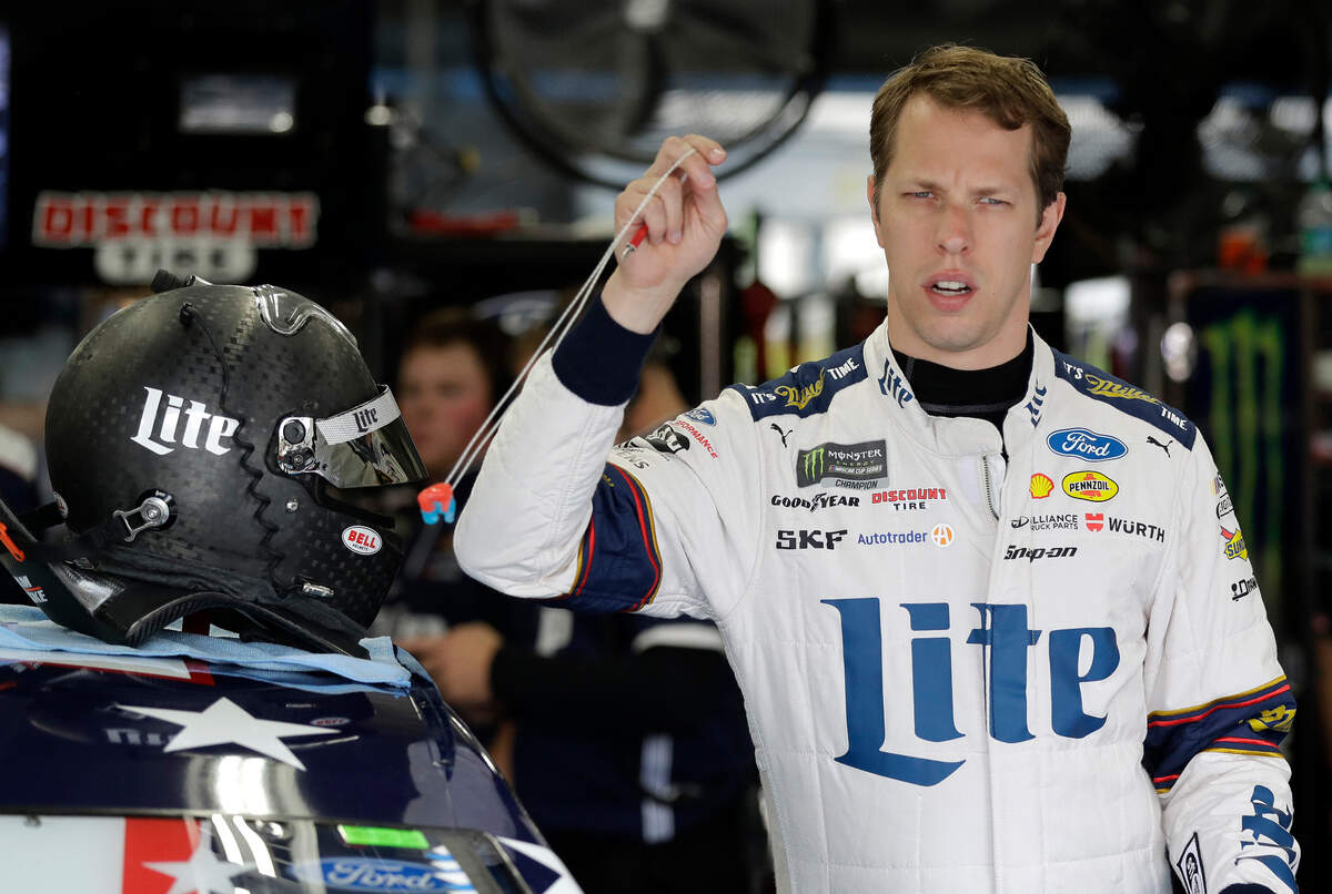 Brad Keselowski's car will carry the name of Hickory native Chris Eckard, a Marine who was killed in Afghanistan, during Sunday's Coca-Cola 600 at Charlotte Motor Speedway. Each car will carry a different fallen military member's name as part of NASCAR's 600 Miles of Remembrance.