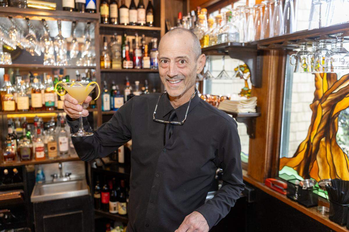The Fig Tree’s bar manager Mark Smith.