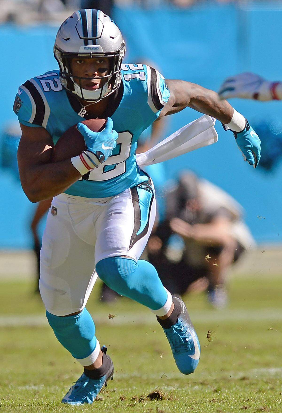 Carolina Panthers coach Ron Rivera said wide receiver DJ Moore earned an increased workload after collecting 129 yards from scrimmage against the Baltimore Ravens in Week 8.