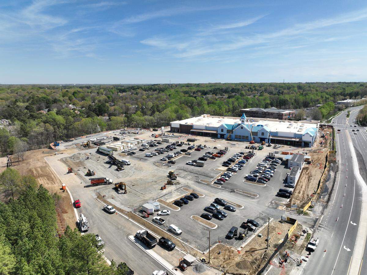 Wegmans, based in New York, will bring more competition to the crowded Charlotte grocery scene. Its first store here is under construction in Ballantyne, and is expected to open this fall. Exterior work is expected to wrap up this spring, and interior work is ongoing.