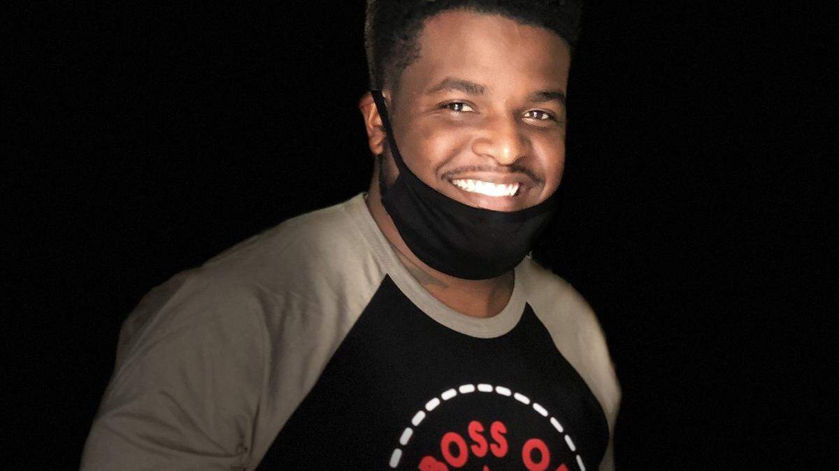 Demetrius Liverman owns the Boss of Vegan takeout restaurant.