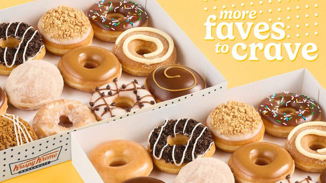 Krispy Kreme doughnut giant is testing an expanded menu with previously limited flavors in Charlotte.