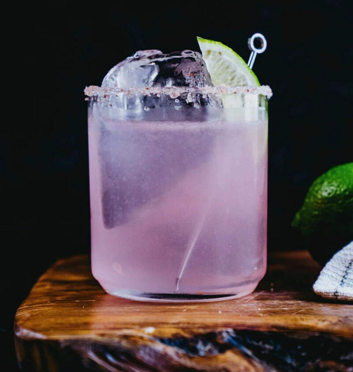 Find the Renaissance — a cocktail with tequila, triple sec, lime juice and hibiscus syrup — at Forty8Hundred Caribbean Restaurant & Lounge.