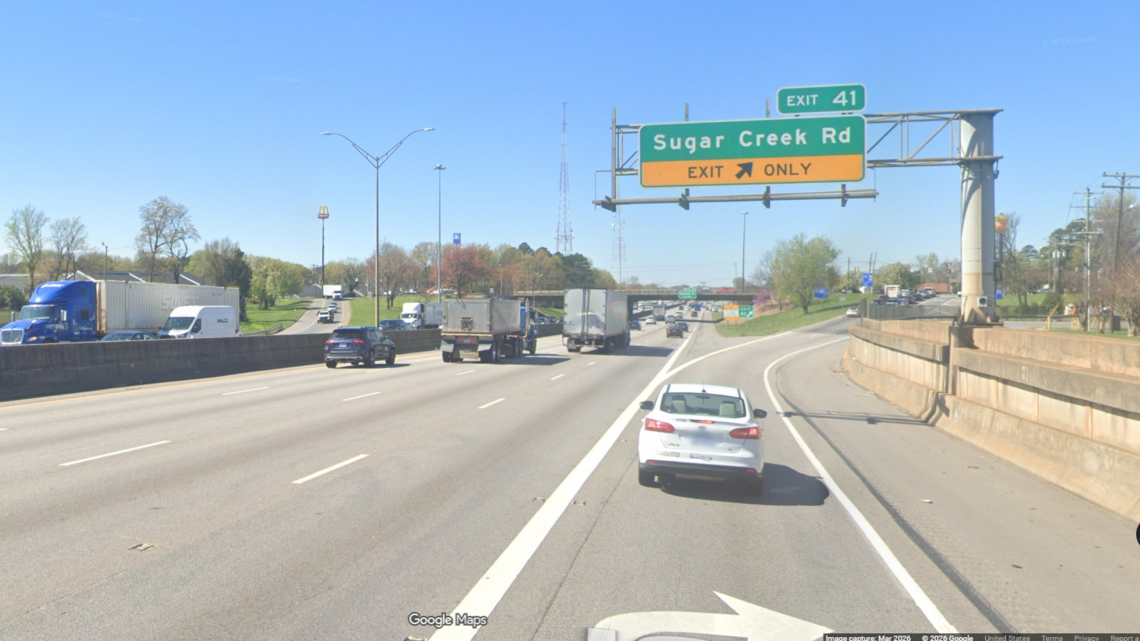 17-year-old killed when motorcycle is hit by 2 cars on I-85, highway patrol say