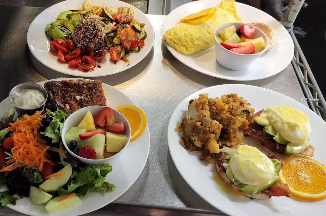 Brunch is served at The Neighborhood Café in Huntersville.