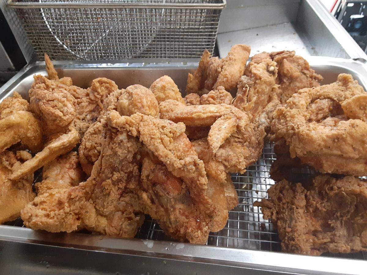 Walters has perfected his fried chicken recipe, which he originally learned from his mother, Sandra Lee Walters.