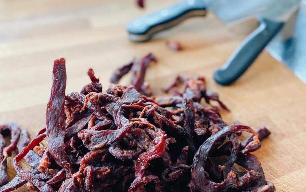 Sweet Lew’s BBQ is making Cheerwine beef jerky.