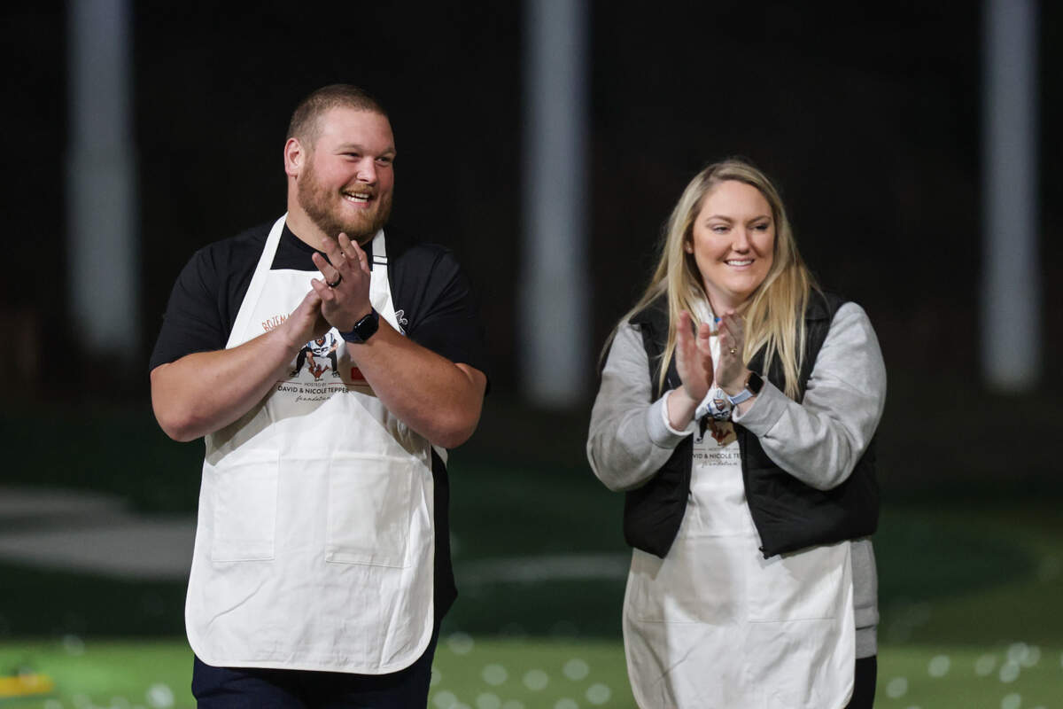 during Bozeman’s Thanksgiving Bash at Top Golf on Monday, November 20, 2023 in Charlote, NC.