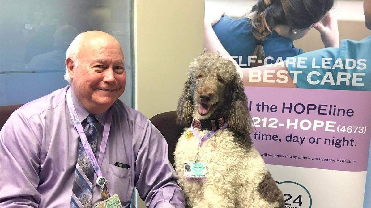 Atrium Health chaplain David Car spearheads Atrium Health’s Code Lavender program, which offers a place of compassion as part of a healing process for staff and patients.