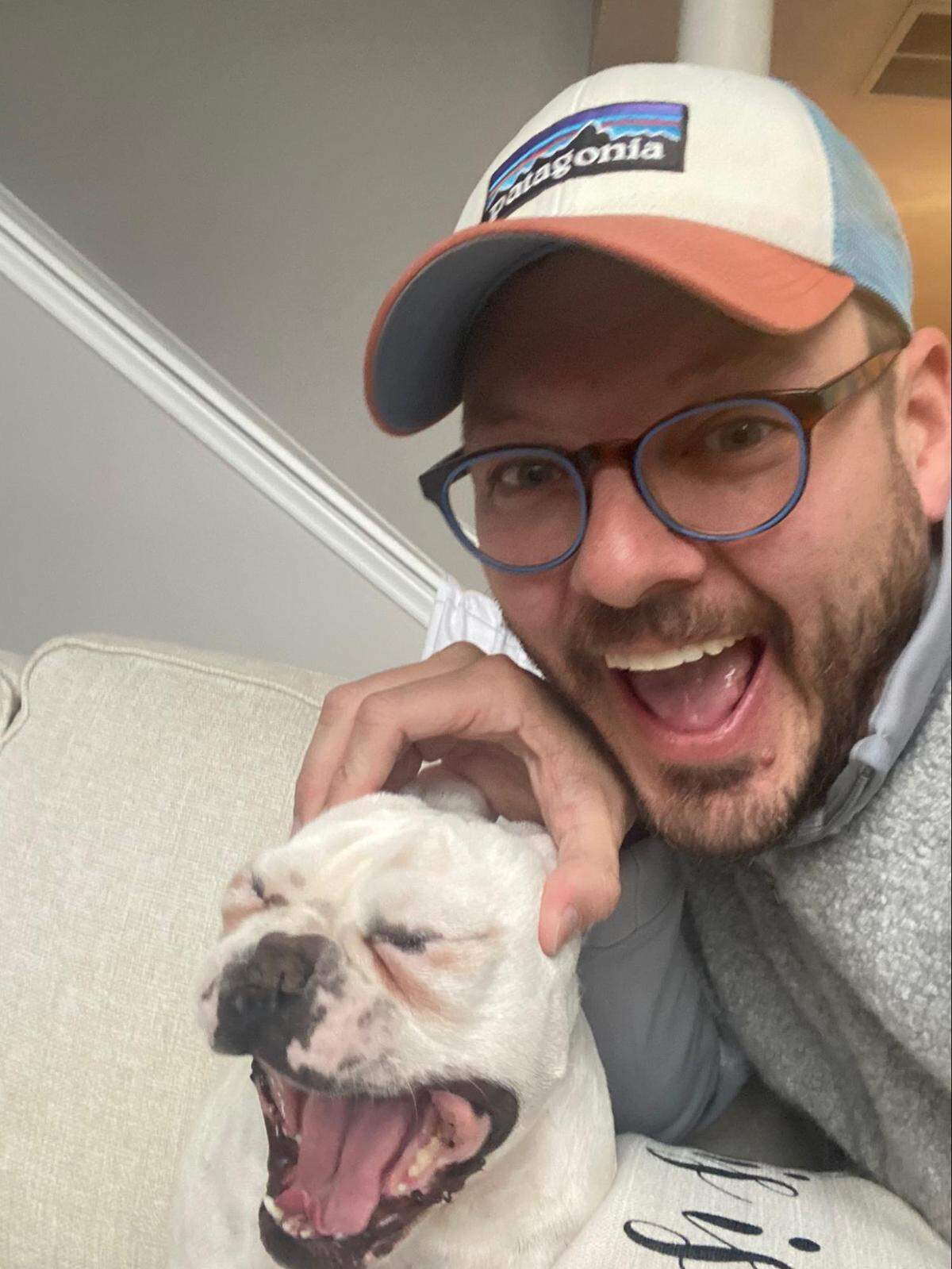 Billy Shugart celebrated his birthday with his dog this year.
