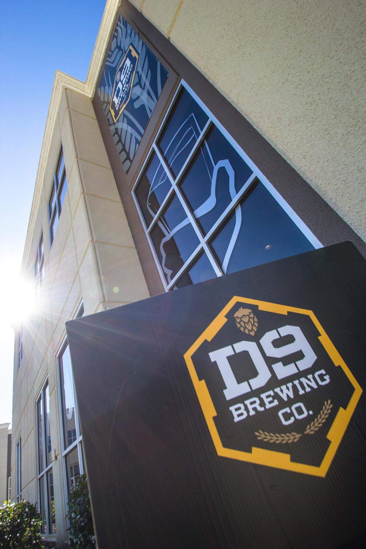 D-9 Brewing Company’s headquarters in Cornelius, NC.