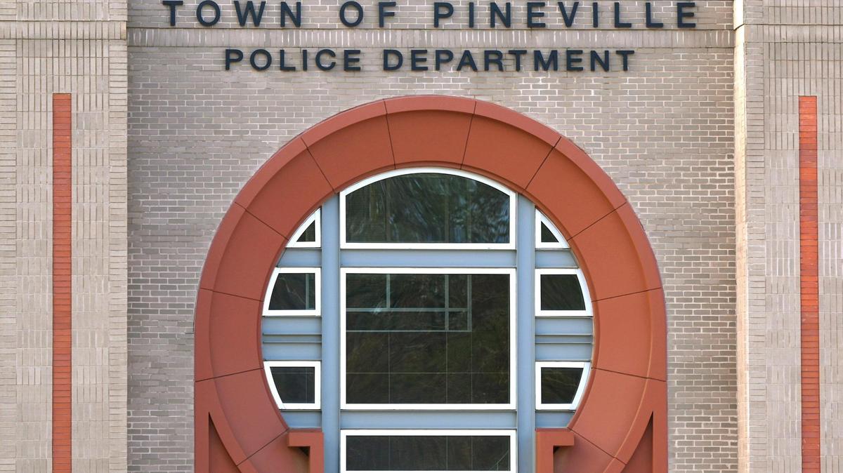 The town of Pineville Police Department on Wednesday, November 16, 2022.