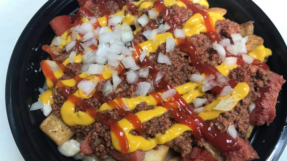 The Garbage Truck food truck, known for its Rochester-based “Trash Plates” and hot meat sauce, has a storefront at 1540 West Boulevard in Charlotte.