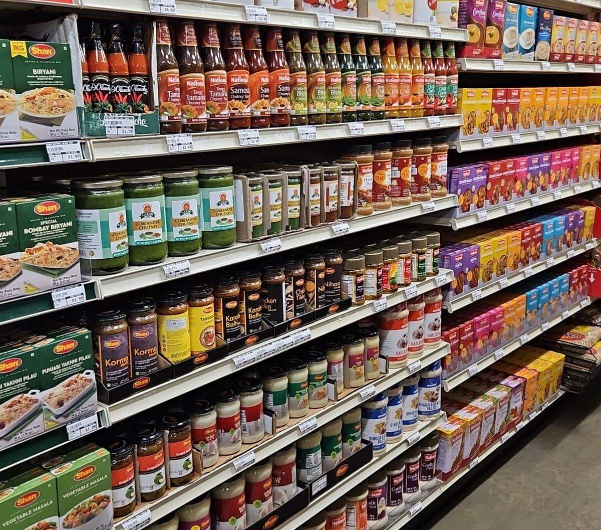 You can find Middle Eastern foods, cosmetics and other goods at Halal International.