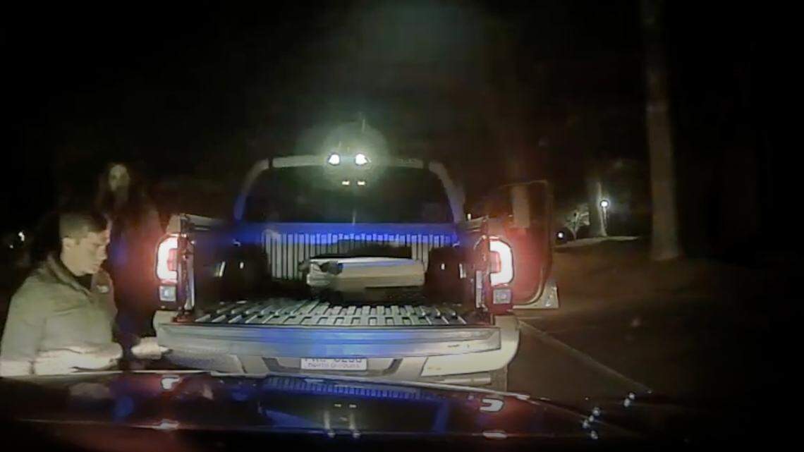 Video shows NC Highway Patrol trooper taking US Rep Madison Cawthorn’s license
