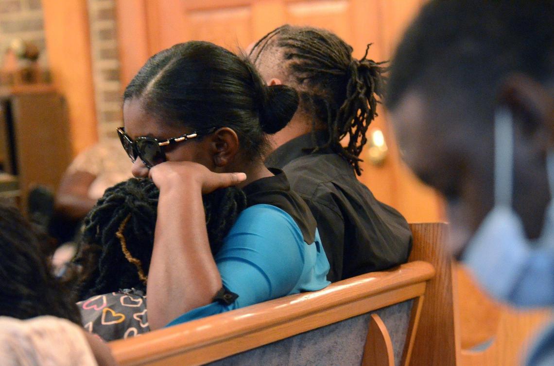 Shaquille Polk was buried on Saturday, Sept. 03, 2022 in Wadesboro, N.C. The Polk family says that Polk, an inmate in the Anson County jail, showed signs of serious illness and begged the Anson County jail for medical care for days before authorities took him to a hospital where he died August 28, 2022.