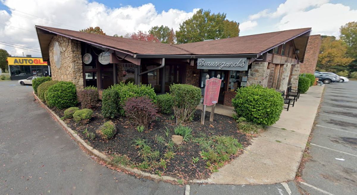 Beauregard’s Restaurant opened in 1974 in West Charlotte.