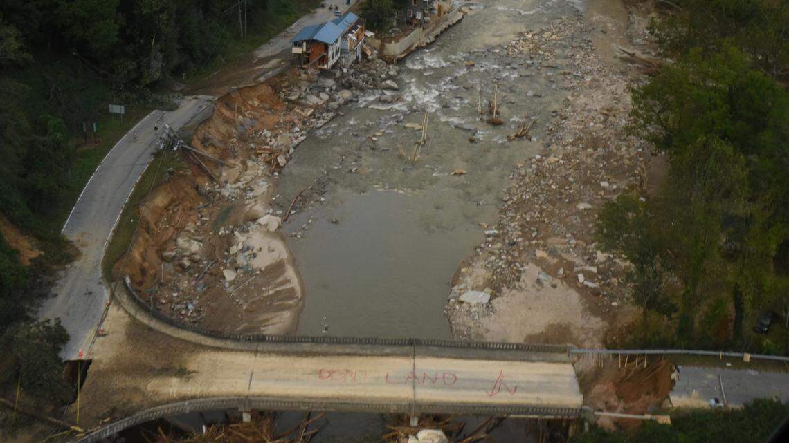 Inside a makeshift helicopter mission to western NC, where index cards are saving lives