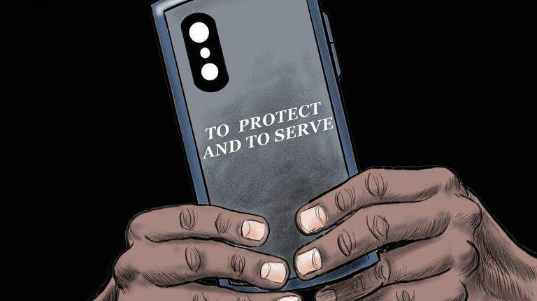 Kevin Siers cartoon: Policing the Police