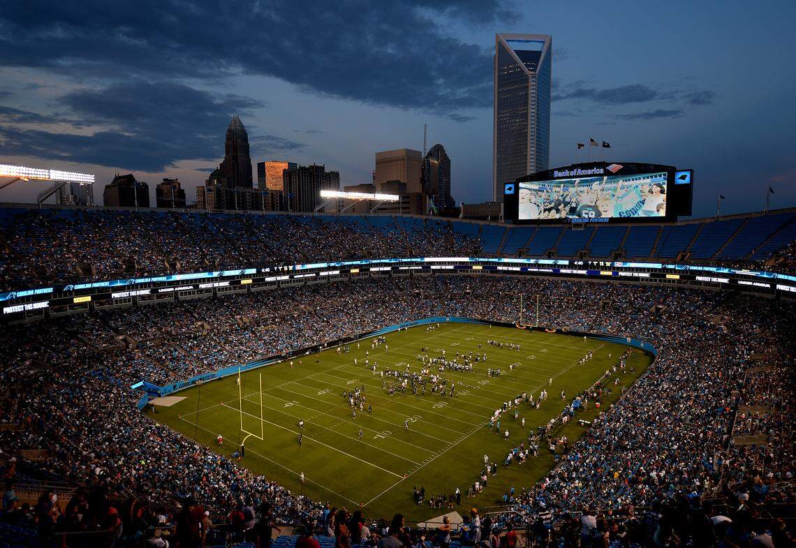 Bank of America Stadium opened in 1996. But while it has hosted hundreds of events in its history, it has never had a high school football game. One is scheduled for Sept. 5, 2020.