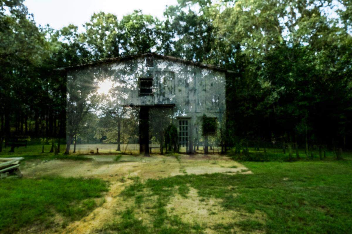Photographer Malik Norman won a FUJIFILM “Students of Storytelling” contest in 2020, which provided the support he need to complete his “Visual Waters of Mineral Springs” project. This photo, of a barn in the rural Black community where he grew up, is part of that project.