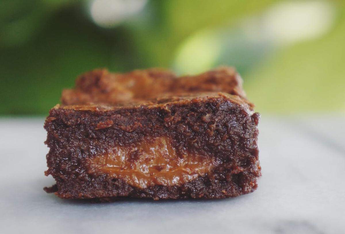 Dulce de leche brownies are $30 a batch.