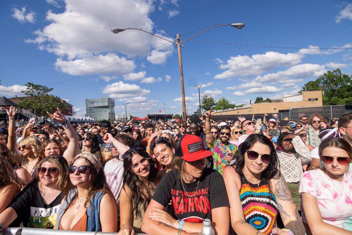 Fans at Lovin’ Life Music Fest on Sunday, May 4, 2025.