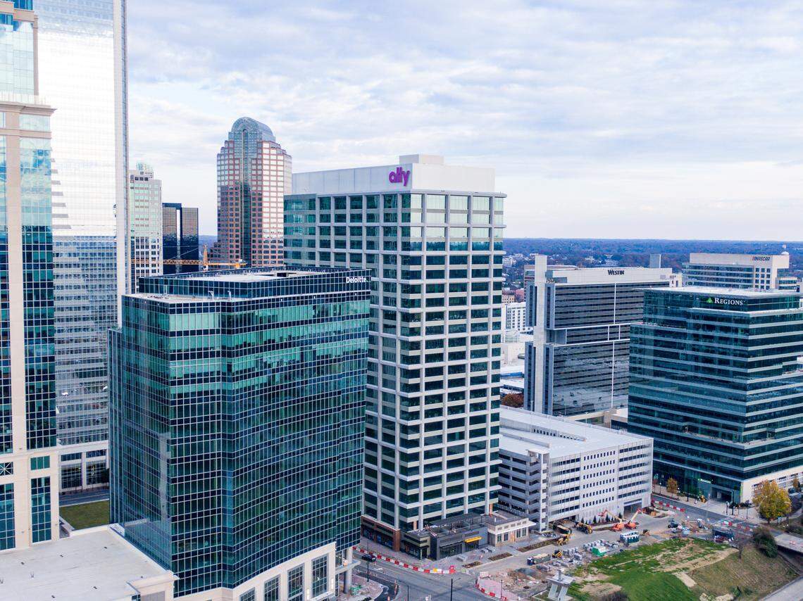 Ally moved in as the anchor tenant of a 26-story tower on Tryon Street in 2021.