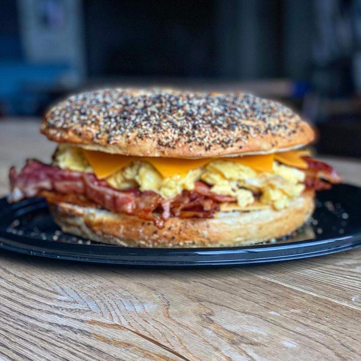 Bagel sandwiches are on the way from Crust Punk Baking.