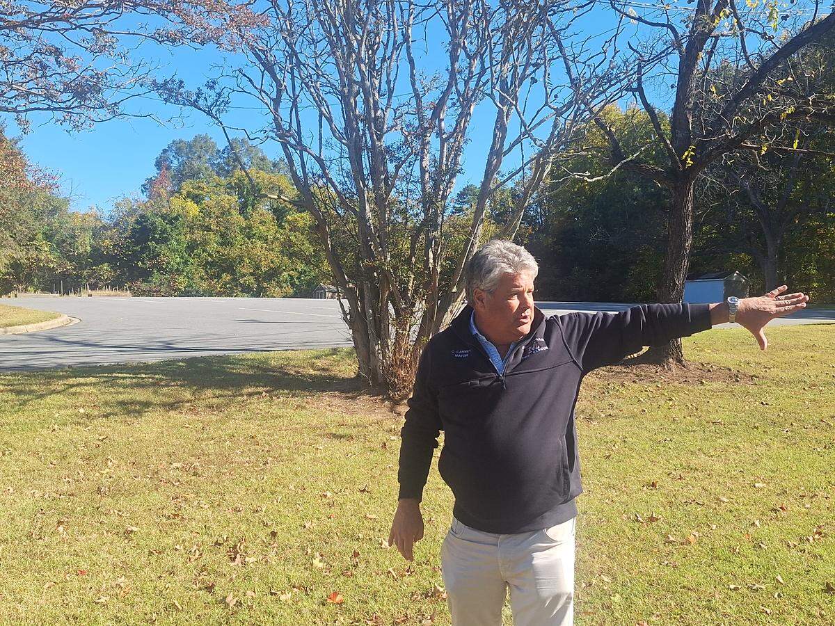 Mooresville Mayor Chris Carney on Oct. 23, 2025.