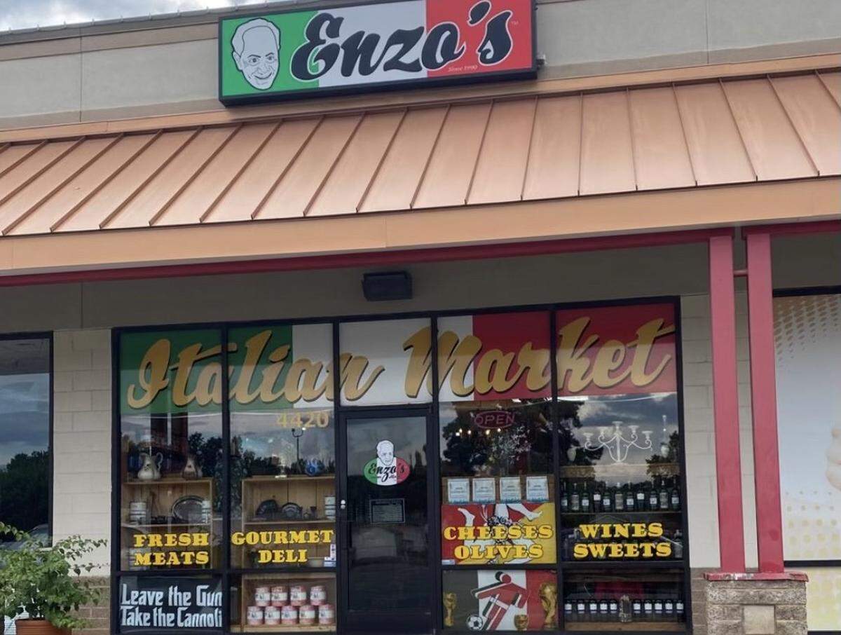 Enzo’s Italian Market carries a selection of housemade specialty sauces.