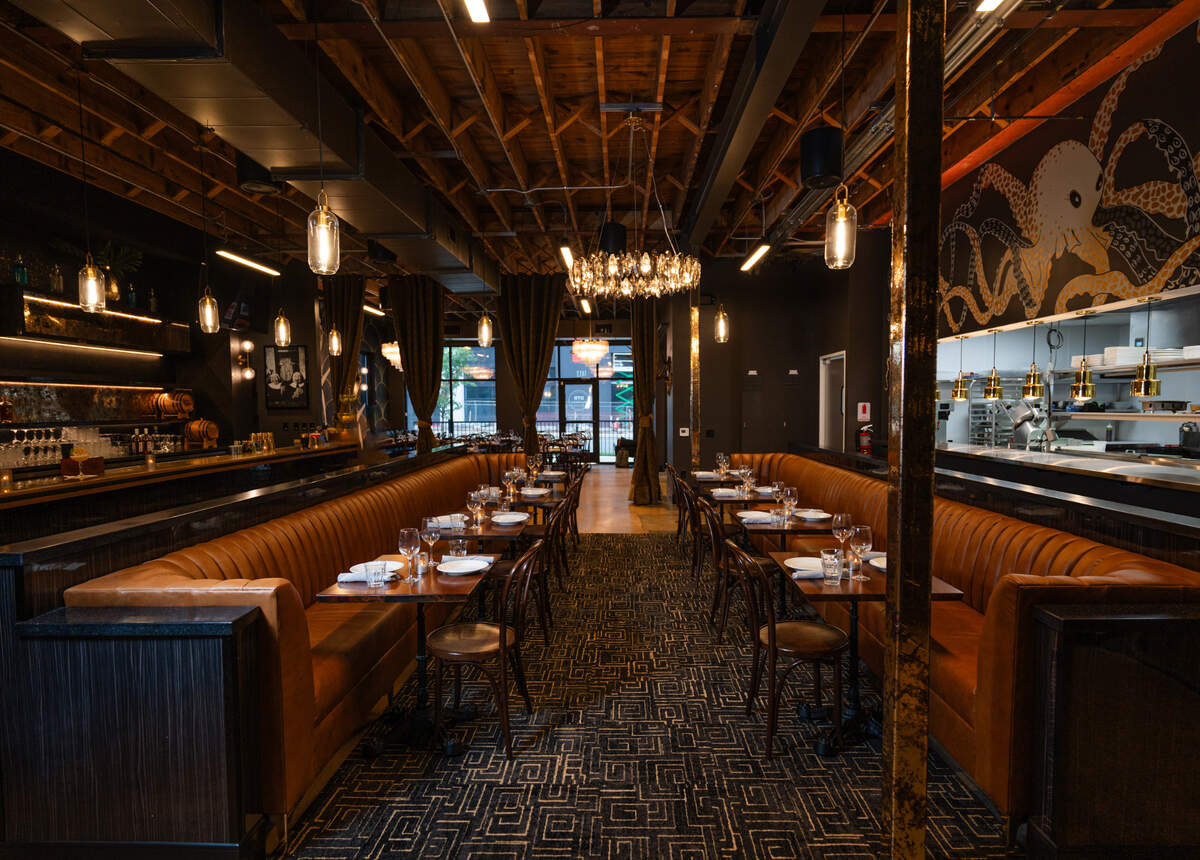 The inside of DTR Plaza Midwood on Central Avenue.