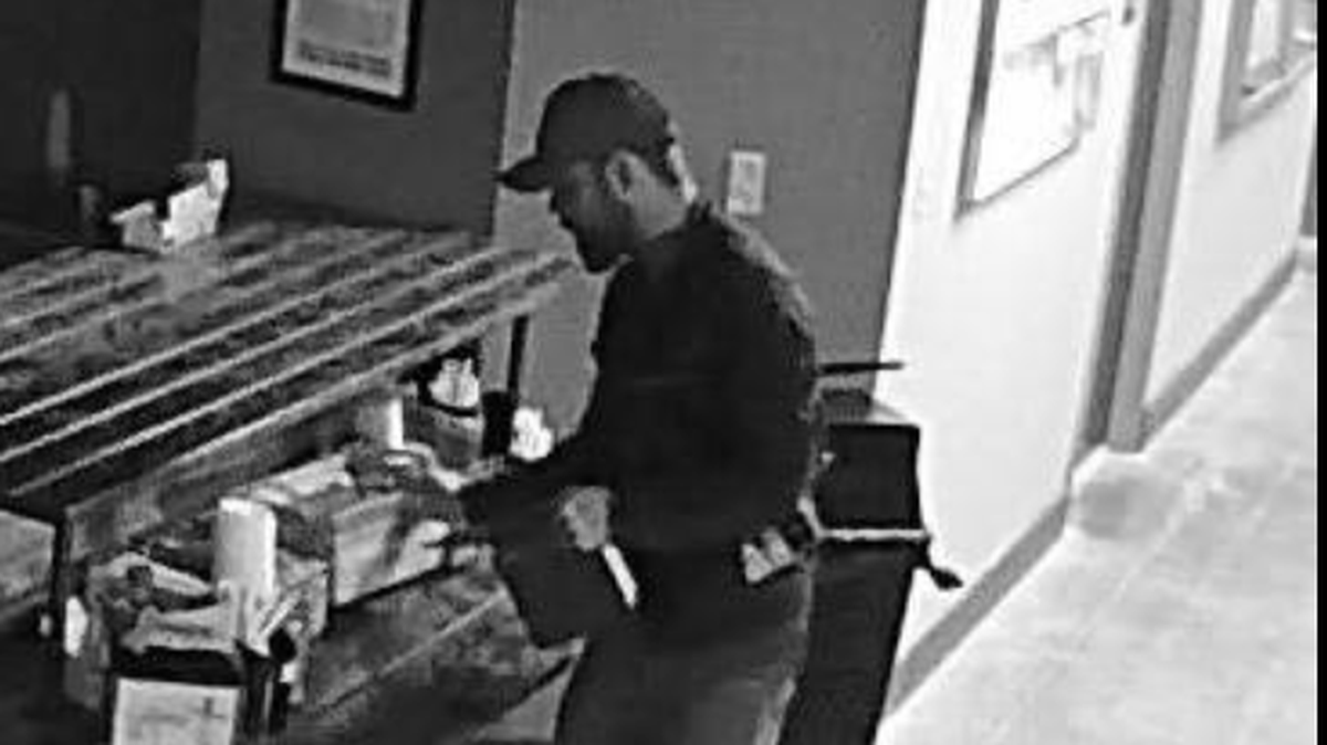 On Nov. 6, this man broke into Ironbridge Church in Chesterfield, tore up Bibles, broke an interior window and spray painted walls, police say.