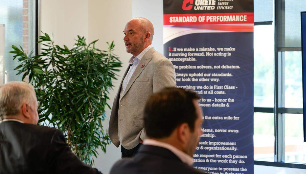 Mike Cox, CEO of Crete United is looking forward to growth in the Charlotte region.