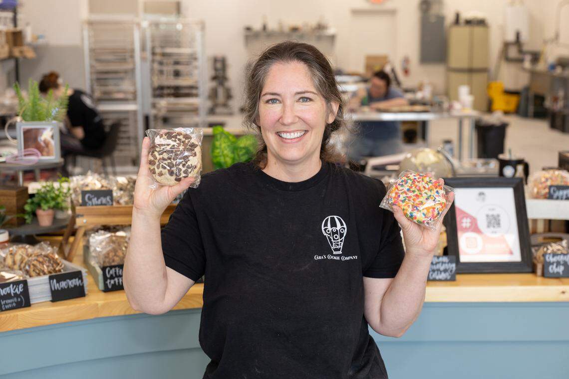 Jennifer Hamilton, owner of Cara’s Cookie Company.