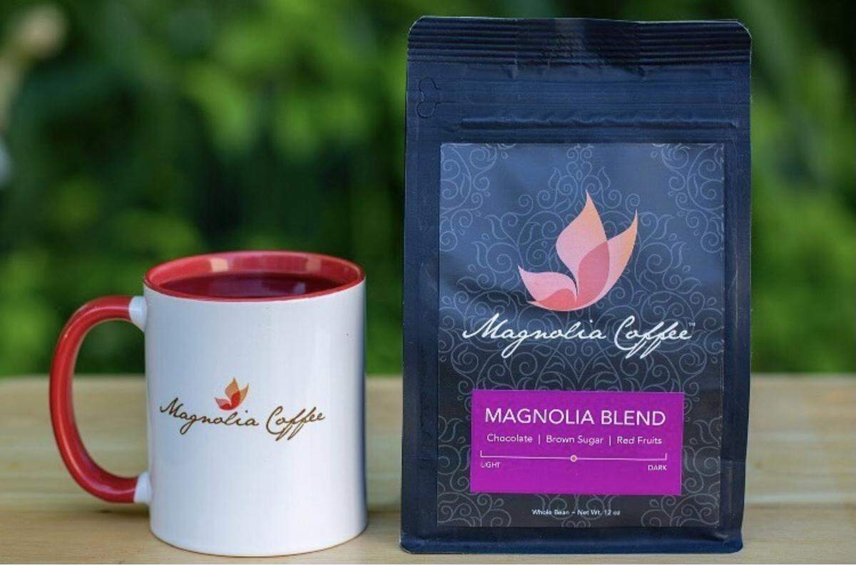 Magnolia Coffee Co. is a locally based coffee roastery whose beans are sold in multiple shops around Charlotte.