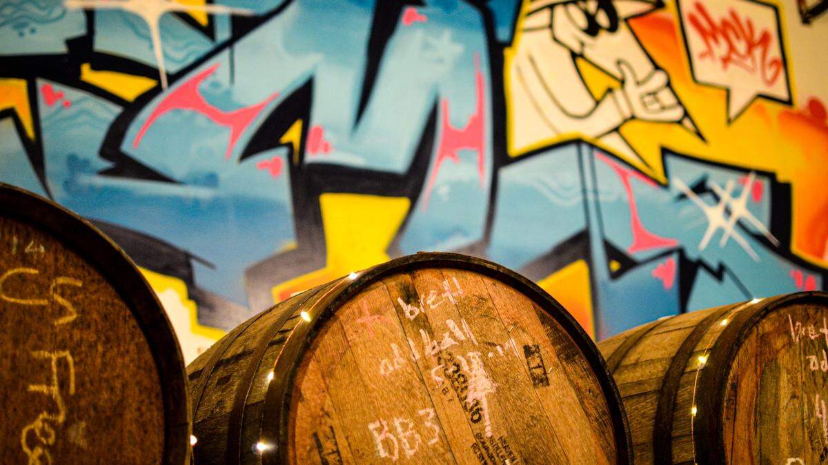 Durty Bull Brewing uses old-world techniques like spontaneous fermentation to create its barrel-aged beer.
