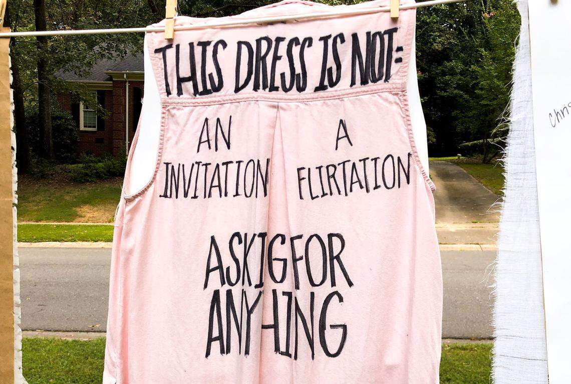 Political and social statements are welcome during Yard Art Day.