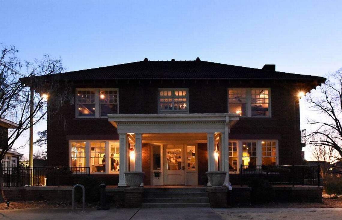 Opened in 1985 the Cajun Queen restaurant has operated in this now 100-year-old home making both Cajun and Creole food and rag time jazz on 7th Street in Charlotte.