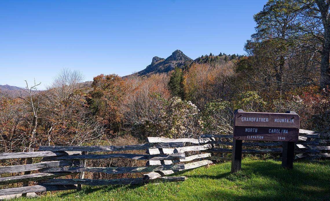 Grandfather Mountain in Linville, North Carolina, which closed after Hurricane Helene, will reopen Oct. 23.