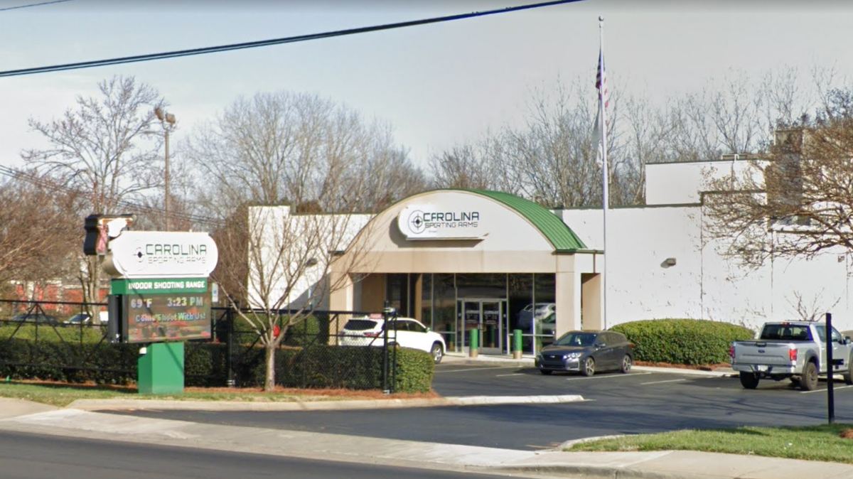 Reginald Moses, then 21, was sentenced stealing 20 guns in a seven-person, three-car heist at South Boulevard’s Carolina Sporting Arms store in February 2024.