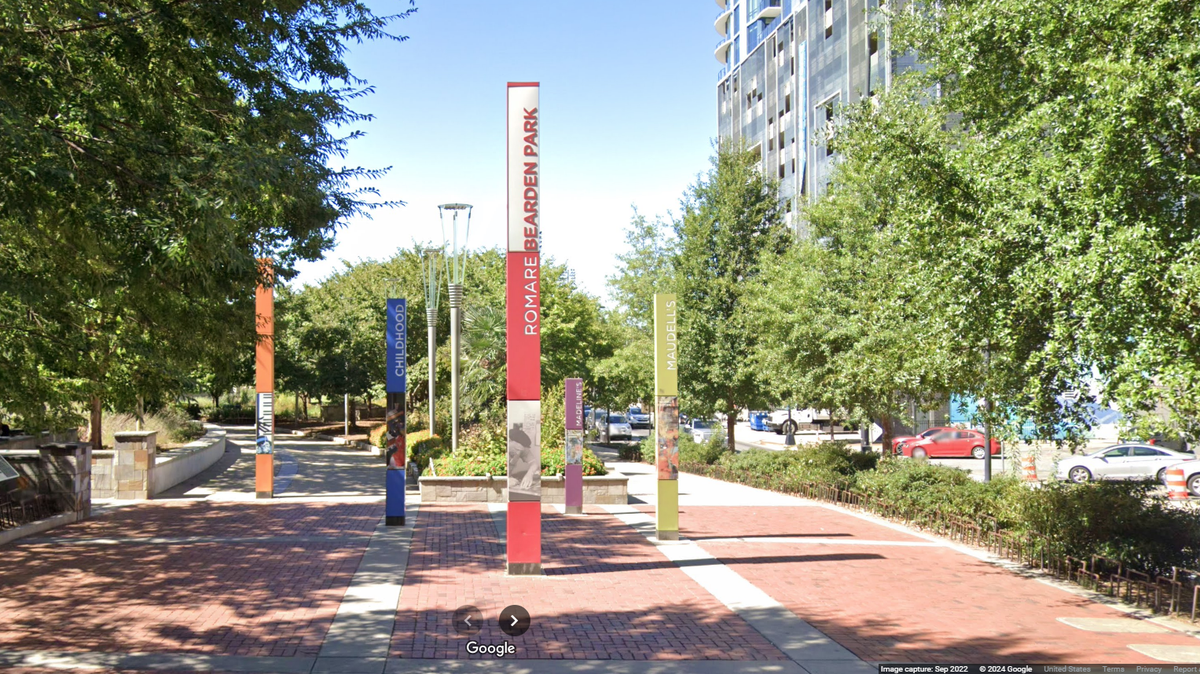 A 911 caller reported hearing shots around 10 p.m. Saturday, Nov. 2, in the 300 block of South Church Street, CMPD says. That is the site of Romare Bearden Park.