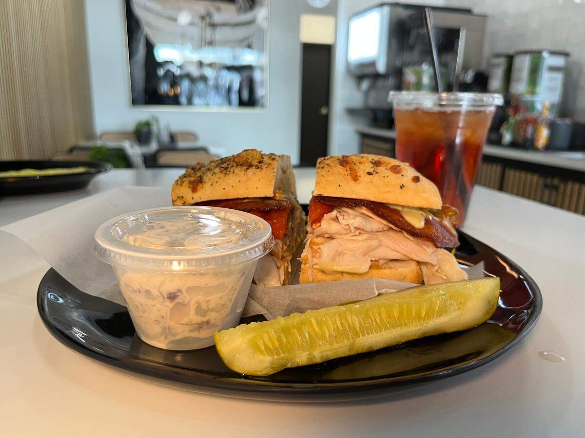 The Counter in Mooresville serves breakfast, sandwiches and coffee.