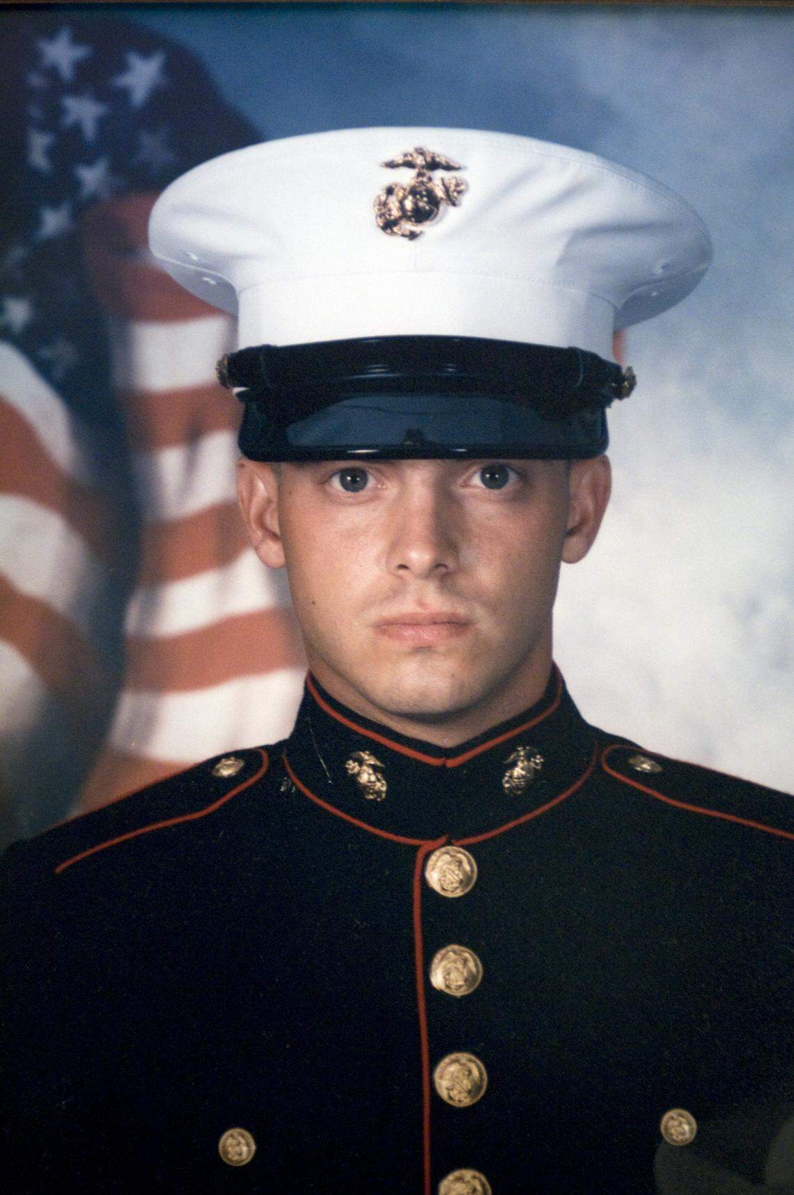 Chris Eckard wouldn't even talk to recruiters from other branches of the military. It was the Marines. Only the Marines.